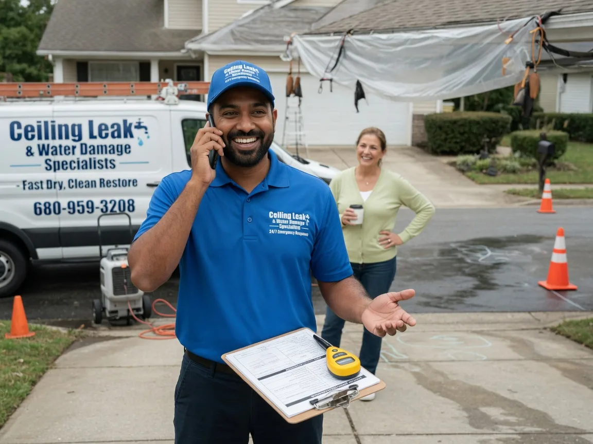 Ceiling Leak Cleanup Sharpsburg, IA FAQs